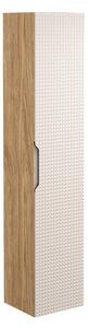 Comad Doplnková kúpeľňová skrinka vysoká Luxor Beige 35 olejovaný dub/béžová