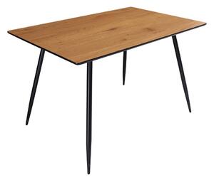 Dizajnový jedálenský stôl Nathalie 120 cm dub