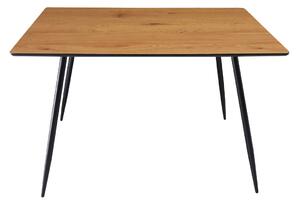 Dizajnový jedálenský stôl Nathalie 120 cm dub