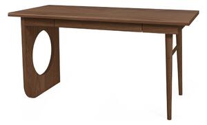 Hnedý písací stôl Woodman Bau