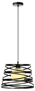Toolight - Závesná stropná lampa Loft - čierna - APP201-1CP