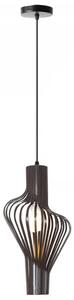 Toolight - Závesná stropná lampa Loft - čierna - APP484-1CP
