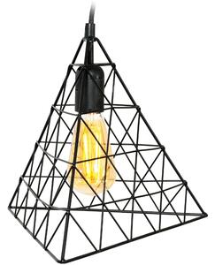Toolight - Závesná stropná lampa Loft - čierna - LH2058