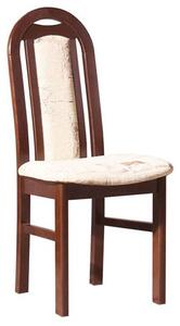 Jedálenská stolička Owal 1 - bawaria / krémový vzor
