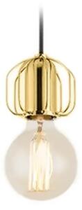 Toolight - Závesná stropná lampa Loft Bulbus - zlatá - APP592-1CP