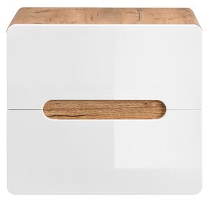 Comad Kúpeľňová skrinka pod umývadlo Aruba White 60 dub craft/biela
