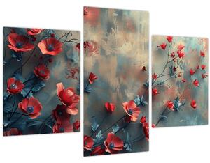 Obraz - Vlčie maky (90x60 cm)
