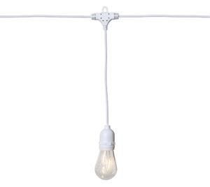 Biela vonkajšia svetelná LED reťaz Star Trading String, dĺžka 3,6 m