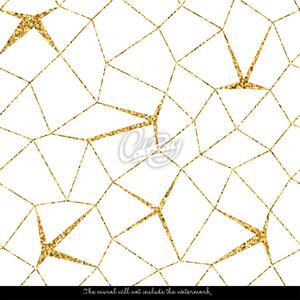 Fototapeta Zlatá mozaika 3d Samolepící 250x250cm
