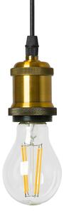 Toolight - Závesná stropná lampa Lumo - zlatá - APP005-1CP
