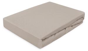 JERSEY PRESTIERADLO 046 160X200 CM HNEDÁ
