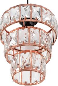Toolight - Závesná stropná lampa Organ - ružovo zlatá - APP1104-1CP