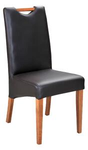 Jedálenská stolička Raczka - drevo D3 / tmavosivá (Platin)