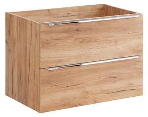 Comad Kúpeľňová skrinka pod umývadlo Capri Oak 80 dub zlatý craft