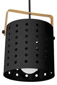 Toolight - Závesná stropná lampa Perform - čierna - APP956-1CP