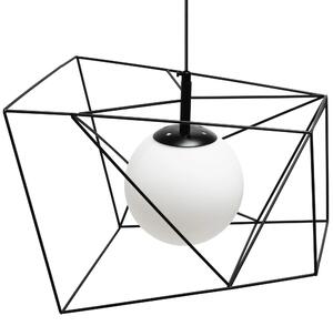 Toolight - Závesná stropná lampa Reno - čierna - APP1022-1CP