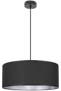 Závesné svietidlo Shade, 1x textilné tienidlo (výber z 2 farieb), (výber z 3 farieb konštrukcie), (fi 50cm), ch