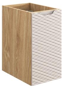 Comad Doplnková kúpeľňová skrinka nízka Ocean Beige 30 béžová/dub olejovaný