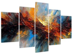 Obraz - Farebná textúra (150x105 cm)