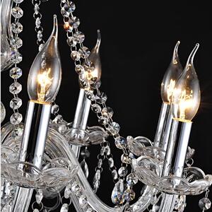 Toolight - Závesná stropná lampa Rustic - chróm - 300750