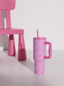 Sinsay - Termohrnček so slamkou Hello Kitty - viacfarebná