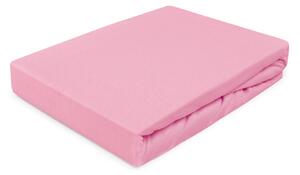 DETSKÉ JERSEY PRESTIERADLO 005 60X120 CM RUŽOVÉ
