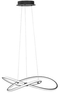 Toolight - Závesná stropná lampa Sling LED s diaľkovým ovládaním - čierna - APP1193-CP