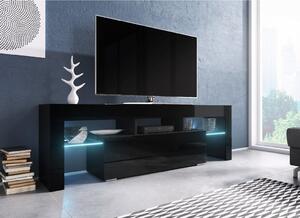 CAMA MEBLE TV stolík TORO 138 Farba: biela/čierna