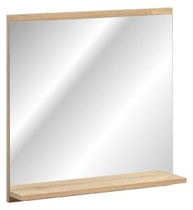 Comad Závesné zrkadlo bez osvetlenia Nova Oak 60x57 cm