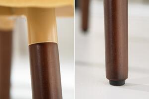 Dizajnová stolička Sweden Master horčicovožltá