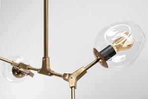 Toolight - Závesná stropná lampa Visci 5 - zlatá - APP506-5C