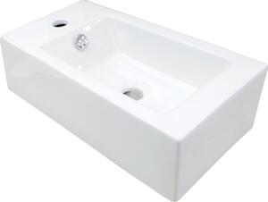 Deante Umývadlo na dosku Square 50x25,5 cm Ľavé - CGS 6U2L