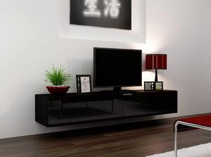 CAMA MEBLE Televízny stolík VIGO 180 Farba: čierna/biela