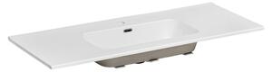 Comad Nábytkové keramické umývadlo GO 120/DP-8095, 121x46 cm, biela lesklá