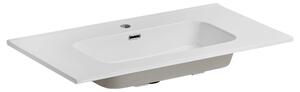 Comad Nábytkové keramické umývadlo GO 90/DP-8095, 91x46 cm, biela lesklá