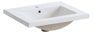 Comad Nábytkové keramické umývadlo UM-9060, 61x46 cm, biela lesklá
