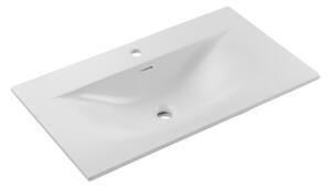 Comad Nábytkové keramické umývadlo SKY 1 80 DP MATT WHITE, 81x46 cm, biela matná