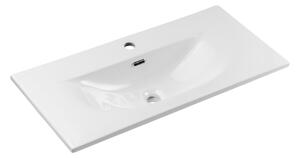 Comad Nábytkové keramické umývadlo SKY 3 80CM, 81x40 cm, biela lesklá