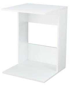 Príručný stolík Zenor - biela