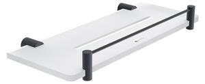Nimco Polica IXI s ohrádkou, 30 cm BORMO čierna - BRC X430-X-90