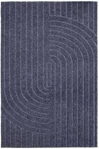 Textilná rohožka EMBOSSED T-008 TMAVOSIVÁ rozmer: 40x60 cm