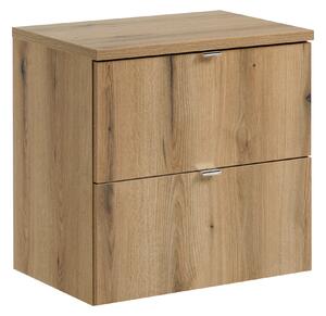 Comad Kúpeľňová skrinka pod doskové umývadlo Nova Oak 60 dub coast evoke