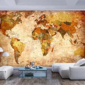 Veľkoformátová tapeta Artgeist Old World Map, 200 x 140 cm