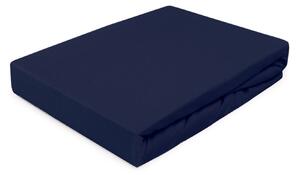 JERSEY PRESTIERADLO 026 90X200 CM TMAVOMODRÉ