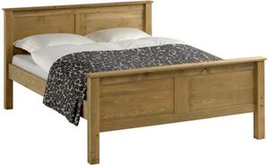 Drevená manželská posteľ s roštom Provo 160 - dub