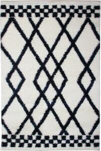 Koberec Boho 656 CREAM/NAVY BLUE rozmery koberec: 80x150 cm