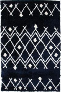 Koberec Boho 590 NAVY BLUE/CREAM rozmery koberec: 60x100 cm