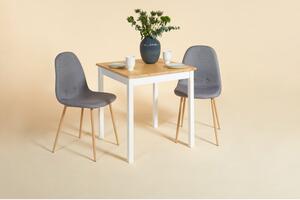 Súprava jedálenského stola Sydney a dvoch jedálenských stoličiek Lissy - Essentials