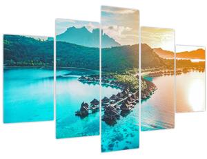 Obraz - Bora Bora (150x105 cm)