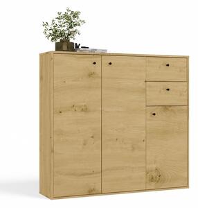 TP Living Komoda Fran 120 cm dub Artisan